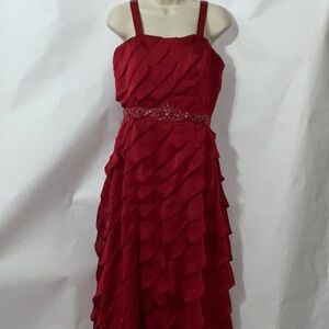 Jade Couture Gown 6 Red
